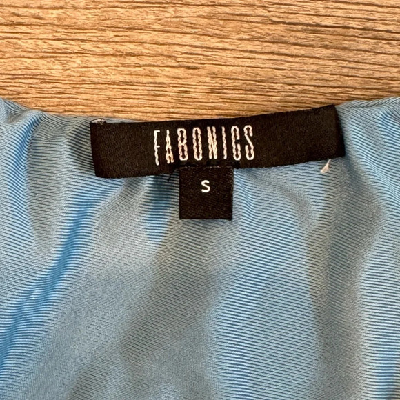 NWT Women Blue Ruched Spaghetti Strap Bikini Set - Picture 10 of 10